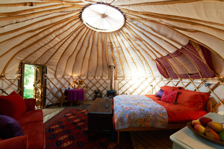 Building a Yurt Vs. Tipi
